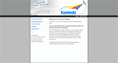 Desktop Screenshot of kaminski-autolack.de